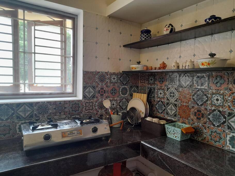 A Chettinad Villa In Coimbatore On The Way To Adiyogi And Nearer To Maruthamalai Exterior photo