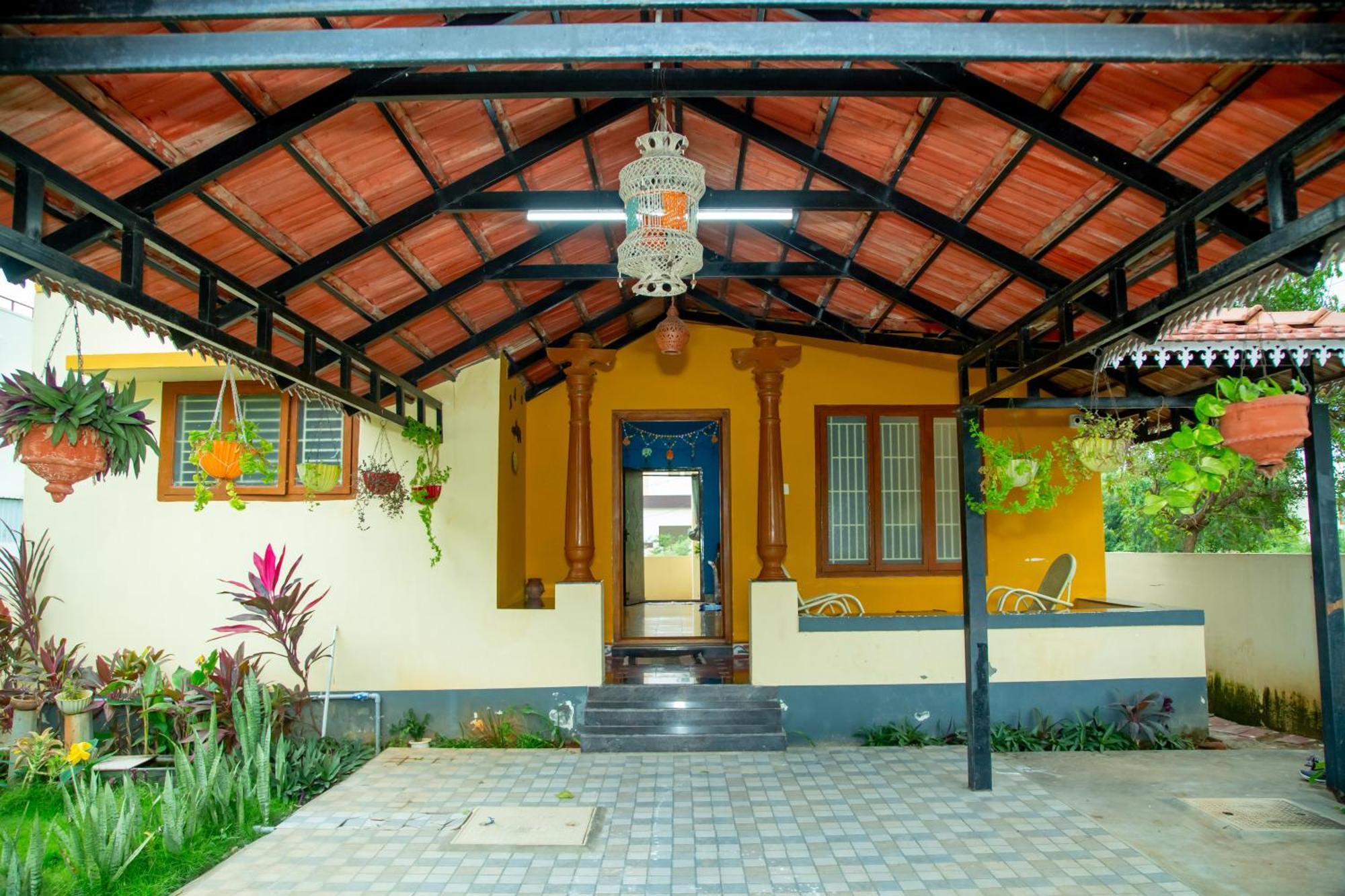 A Chettinad Villa In Coimbatore On The Way To Adiyogi And Nearer To Maruthamalai Exterior photo